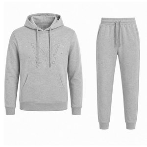 Ensemble de survêtement en strass pour homme, moderne, doux, respirant, tendance, pour la nuit et les occasions décontractées - Product Image 1