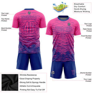 Sublimación Uniforme de fútbol Camiseta de fútbol personalizada Conjuntos de equipo Proveedor al por mayor Ropa deportiva Juego listo Club Equipo de entrenamiento escolar - Product Image 2