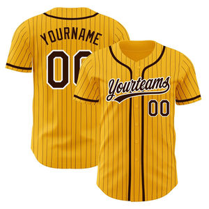 Camiseta de Béisbol Personalizada para Hombre, 100% Poliéster, Ligera, Transpirable, Anti-UV, Cuello en V, Impresión de Logotipo y Nombre del Equipo Personalizados - Product Image 1