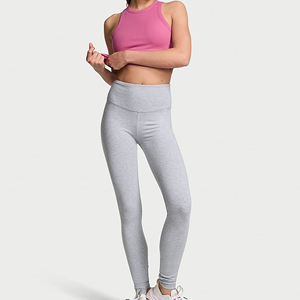 Pantalons de yoga respirants et écologiques pour le sport, leggings de yoga, ensembles de gymnastique, leggings à taille élastique, haut de sport, leggings de fitness pour femmes - Product Image 5
