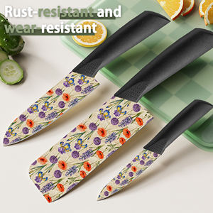 Juego de Cuchillos de Cocina de Cerámica Premium de Nueva Tendencia, 7 Piezas con Mangos de Plástico, Aptos para Lavavajillas, para Aventuras al Aire Libre, Precio de Fábrica, Ebay - Product Image 4