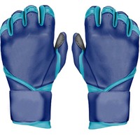 Gants de frappe de haute qualité personnalisés, gants de softball à poignet court, fabricants de gants de frappe de baseball