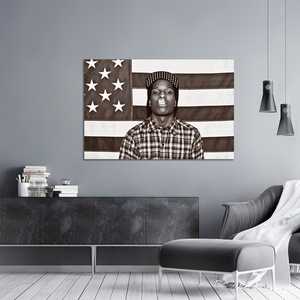 Affiche sur toile ASAP Rocky pour décoration murale - Product Image 2