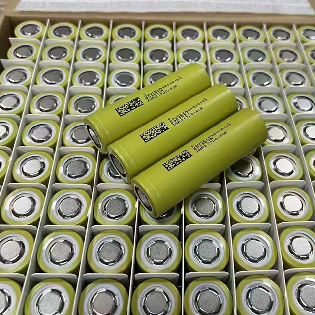 21700 50E 3.6V 5000mAh 3C Rechargeable Li-ion Battery Cell for Flashlights Power Tools Electric Scooters E-Bikes & Backup Power
