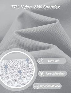 เสื้อยืดผ้าแคนวาสแบบแห้งเร็วระบายอากาศได้ดีผ้าคอตตอน100% สำหรับใส่ในชีวิตประจำวันใส่ได้หลากหลายสีทนทานใส่สบาย - Product Image 5