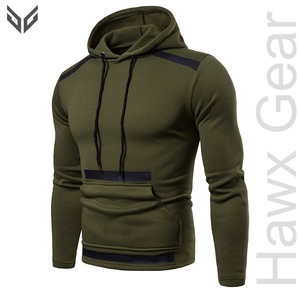 Fabricant pakistanais hommes sweats à capuche hiver teint uni coton/polyester respirant haute qualité personnalisable couleur unie quantité minimale de commande bas - Product Image 6