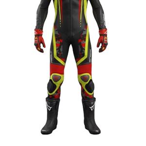 Traje de Cuero de Carreras Hecho a Medida, Mono de Motociclismo de Cuero Vacuno/Canguro para Pista/Conducción, Traje/Mono para Motociclista con Protección de Nivel 2 CE - Product Image 2