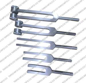 Recién llegado, juego de diapasones para Escuela de Medicina, 128Hz, 256Hz, 512Hz, 1024Hz, 2048Hz, para estudiantes, médicos, enfermeras - Product Image 4