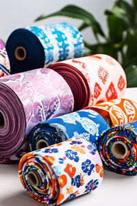 Tela estirable de LICRA de algodón orgánico personalizada respetuosa con el medio ambiente del fabricante Oeko Tex para ropa deportiva - Product Image 5