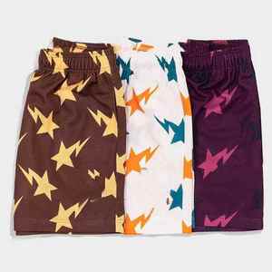 Wholesale Polyester Casual Men's <b>Shorts</b> With Pockets Summer Beach Men's Printed <b>Shorts</b> - Product Image 6