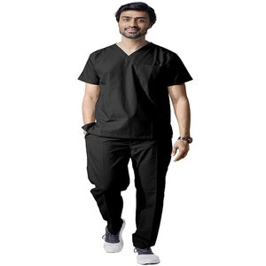 Venta al por mayor personalizados de los hombres con cuello en V conjuntos de uniformes de hospital médico enfermera Scrub - Product Image 1