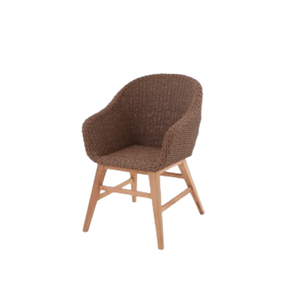 Chaise de salle à manger en rotin d'Indonésie de haute qualité meubles de restaurant d'hôtel nordique style personnalisé usine directe - Product Image 1