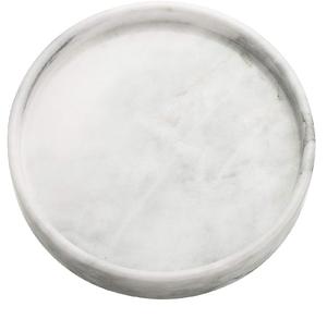 Fabricant de confiance de plateau en marbre de couleur blanche de meilleure qualité marbre rond avec des tailles avec 30x20 cm grande qualité - Product Image 4