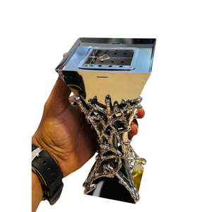 Soporte de incienso decorativo para el hogar y difusor de aromaterapia, soporte de incienso de Metal plateado de calidad creativa, quemador Bakhoor - Product Image 2