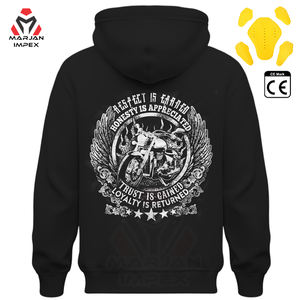 Sweat à capuche en polaire pour motards, unisexe, coupe-vent, chaud, avec un motif de moto unique, pour les saisons d'été et d'hiver - Product Image 1