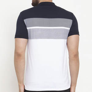 Camiseta de polo para hombre de secado rápido y cómoda 100% algodón MOQ bajo hecho en fábrica ligero con patrón sólido único - Product Image 3