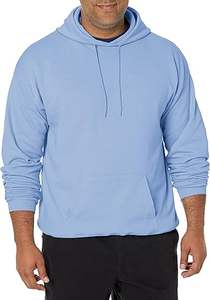Sudaderas Casuales de Invierno para Hombre, Color Sólido, Poliéster/Algodón, Felpa, Corte Regular, con Diseño de Bolsillo, Secado Rápido, Transpirable, Ecológico - Product Image 6