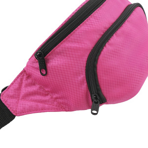 Riñonera Unisex Personalizada Cremallera Grande Impermeable Poliéster Patrón Bordado Cinturón Correr Riñonera para Hombres Mujeres para Deportes - Product Image 5