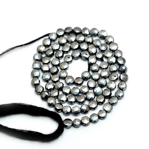 Cuentas de Terahercios AAA+ de 3mm-4mm, Facetadas, Tipo Moneda, Piedras Preciosas Semipreciosas Naturales de Terahercios, Cuentas Sueltas de Fantasía para la Fabricación de Joyas - Product Image 5