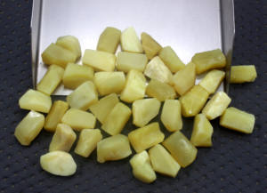 15 pièces Nice Collection 16-18 MM pierres précieuses opale jaune naturelle brute bijoux exclusifs en vrac Premium 100% sains - Product Image 3