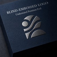 Cartes de visite professionnelles mates, grammage lourd, impression typographique 600-800 g/m², pour entreprises et immobilier, 90 x 54 mm, logo en relief ou en relief à sec