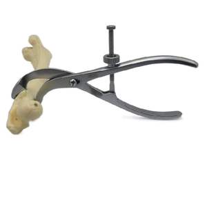 Pinzas Quirúrgicas Ortopédicas Manuales Resistentes a la Corrosión y a Altas Temperaturas, Autocentrantes, Reutilizables para Sujeción de Huesos - Product Image 2