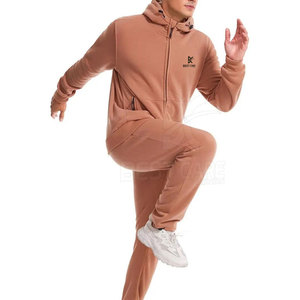 OEM Service Low MOQ Custom Logo Design Zip Up <b>Tracksuits</b> For Men Hot Sale Durable Material Breathable Men <b>Tracksuit</b> - Product Image 6