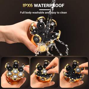 Afeitadora Eléctrica Recargable 5 en 1, Cuchillas Rotatorias Flotantes 7D, Cabezal de Afeitado para Hombres y Mujeres, Kit de Afeitado en Seco/Húmedo IPX7 - Product Image 3