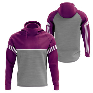 Sudadera con capucha bordada de chenilla para hombre al por mayor personalizada GAA Gaelic Sports Hurling Logo Fashion Basics de Irlanda para la temporada de primavera - Product Image 6