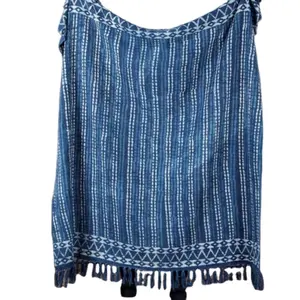 Étoffe en coton imprimée bloc à main de luxe, décor décoratif pour maison, vente en gros, pour salon - Product Image 1