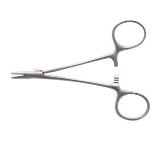 Derf 12cm Porte-aiguille chirurgical manuel Outil de suture de précision Instruments chirurgicaux en acier inoxydable de haute qualité - Product Image 1