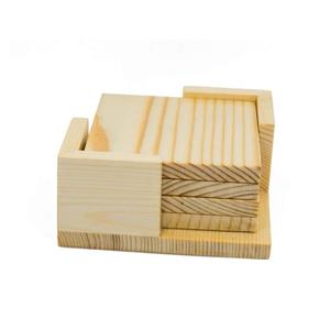 Rustic Handmade Wooden <b>Drink</b> <b>Coasters</b> Natural Wood <b>Coaster</b> Set for Kitchen Tables Coffee Shops and Modern Home Decor - Product Image 5