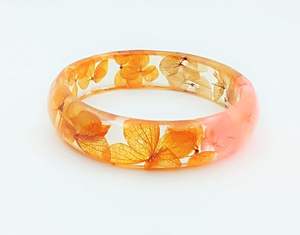 กำไลเรซิ่นมันวาวแบบเรียบ | มีหลายสีเครื่องประดับทำมือมีสไตล์สำหรับผู้หญิงเหมาะกับการสวมใส่ในชีวิตประจำวัน - Product Image 2