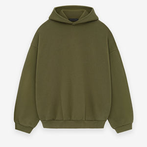 Breathable Winter Men's Custom Logo Solid Long Sleeve Fleece Hoodie <b>Waterproof</b> Windproof Cotton Polyester Casual OEM Wholesale - Product Image 6