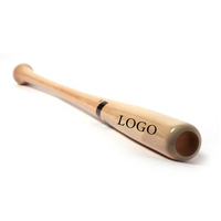 Bâton personnalisé Équipement de sport standard officiel pour les experts Ballons de baseball Entraînement unique Batte de baseball en bois Softball