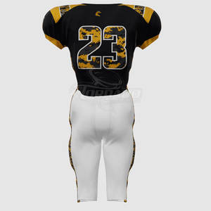 Dernier modèle Uniforme de football américain Nouveau style Uniforme de football américain pour jeunes Prix de gros - Product Image 3