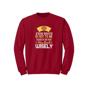 Sweat-shirt en mélange de coton avec des thèmes de bouddha imprimés Style décontracté 12 options de couleur 260-280 Placement de conception personnalisable GSM lourd - Product Image 3