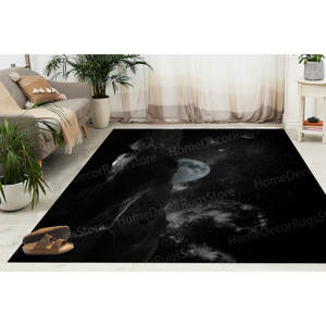 Alfombra Estampada Cosmos: Diseño Vibrante de Galaxia y Cielo Estrellado, Alfombra Suave No Tejida - Product Image 5