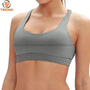 2025 dernière conception soutien-gorge de sport Compression douce avec soutien complet bonnets amovibles respirant Stretch Yoga course soutien-gorge grande taille - Product Image 4