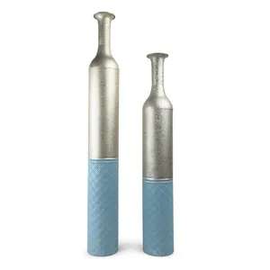 Florero y jardineras de metal para decoración de Bodas de hotel en casa Florero de metal y florero de plantas - Product Image 2