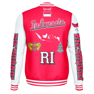OEM Custom Canvas Stand Collar High Quality Vintage Winter Unisex Baseball Varsity <b>Jacket</b> - Product Image 2