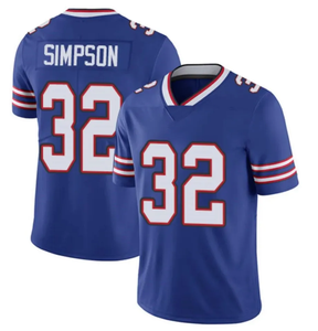 New design best High Quality embroidery and sublimation Custom Logo Printed American Football Jersey Uniforms - Product Image 5