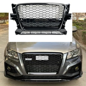กระจังหน้าอะไหล่แท้ RSQ5 สำหรับ <span class=keywords><strong>Audi</strong></span> Q5 สีดำเงา ปี 2008-2012 - Product Image 2