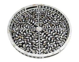 Meubles en incrustation d'os Armoire à incrustation d'os véritable de design moderne avec 7 tiroirs pour armoire à incrustation d'os de salon par gm impex - Product Image 2