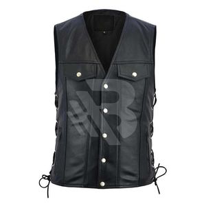 Gilet de moto pour homme - Couleur unie 100% polyester écologique à séchage rapide - Vêtement d'extérieur d'hiver à prix raisonnable - Product Image 2