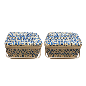 Top Product Paniers en bambou minimalistes et écologiques pour un style domestique fonctionnel de haute qualité - Product Image 1