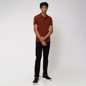 Polo pour homme de haute qualité, style décontracté d'été, manches courtes, 100% coton, imprimé, col classique - Product Image 2