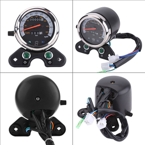 Motorcycle <strong>Speedometer</strong> <strong>Speedometer</strong> Meter Universal Motorcycle Dual Odometer <strong>Speedometer</strong> Meter Gear Digital Display - Product Image 5