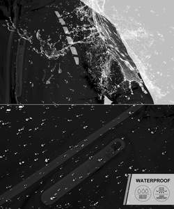 Veste coupe-vent réfléchissante en polyester - Product Image 6