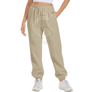 Alto fabricante mejor Material etiqueta privada su propio diseño nuevo estilo pantalones de chándal para mujeres - Product Image 5